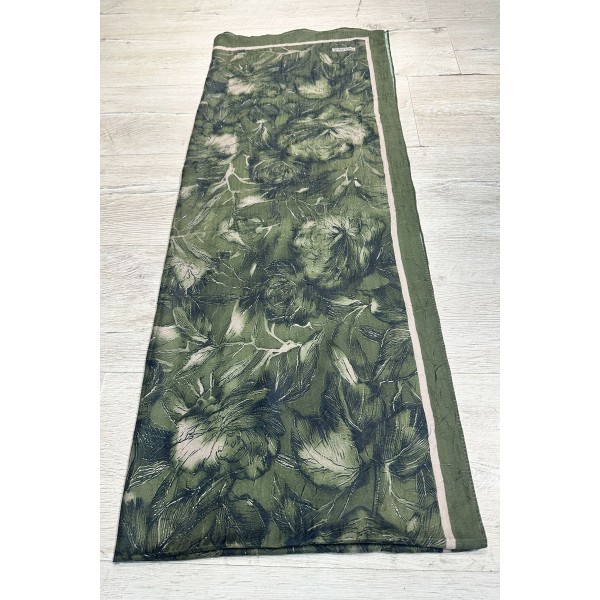 Desenli Bambu Şal 026ZY